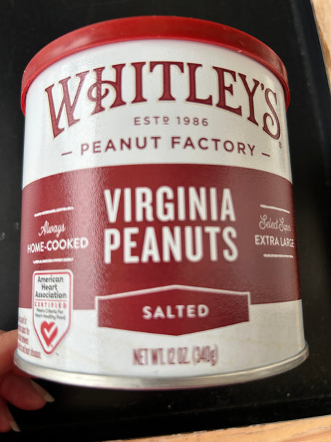 Whitley's Peanut Factory  Salted Virginia Peanuts
