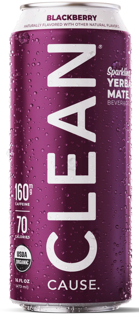 Clean Cause Blackberry Yerba Mate