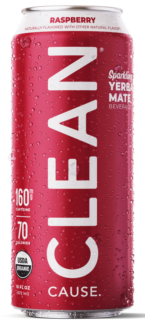 Clean Cause Raspberry Yerba Mate