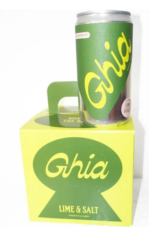 Ghia Lime & Salt 4 Pack