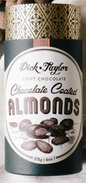 Dick Taylor Chocolate Coated Almonds.