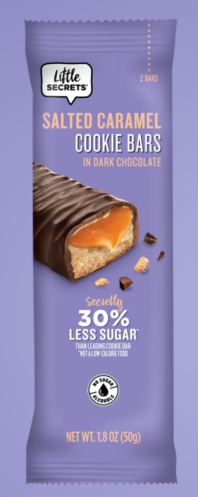 Little Secrets Cookie Bars Dark Chocolate w/ Caramel
