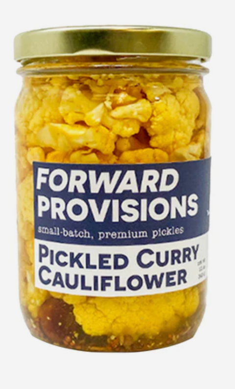 Forward Provisions Pickled Curry Cauliflower