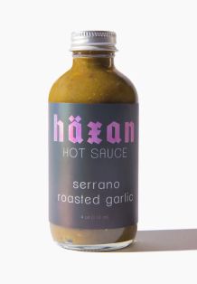 Haxan Serrano Garlic Hot Sauce