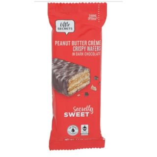 Little Secrets Crispy Wafers Dark Chocolate Peanut Butter