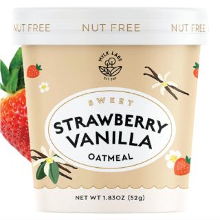 Mylk Labs Strawberry & Madagascar Vanilla Oatmeal