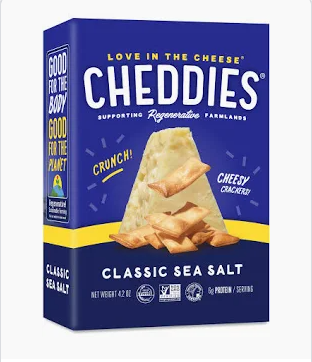 Cheddies - Classic Sea Salt Cheese Crackers
