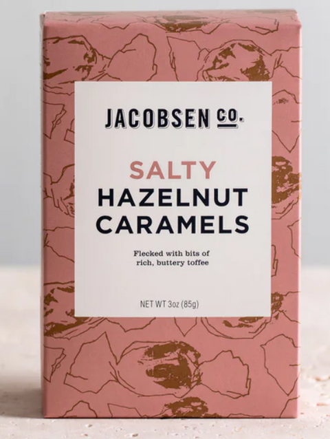 Jacobsen Salt Co.  Salty Hazelnut Caramels