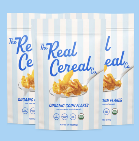 Real Cereal - Organic Corn Flakes