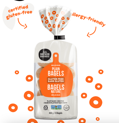 Little Northern Bakehouse - Gluten Free Plain Bagels