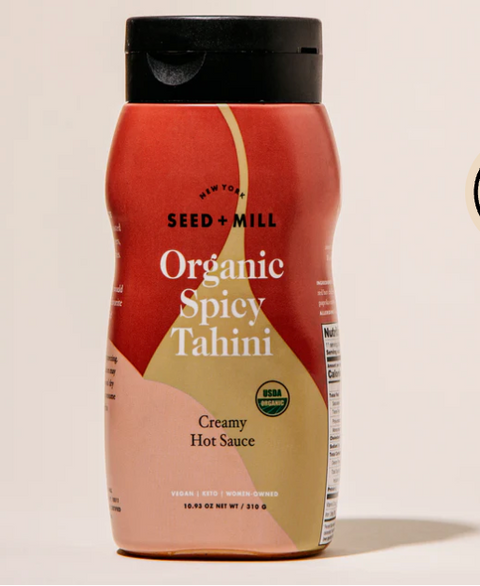 Seed + Mill - Organic Spicy Tahini Squeeze Bottle