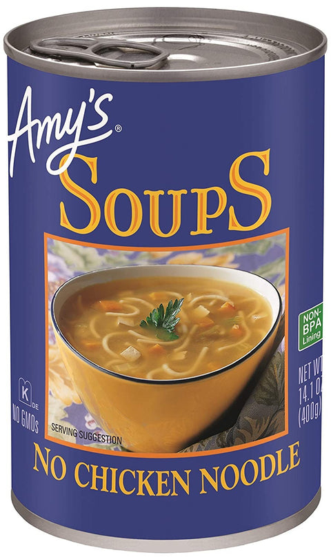 Amy's No Chicken Chicken Noodle Soup