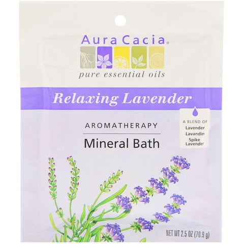 Aura Cacia Mineral Bath Lavender