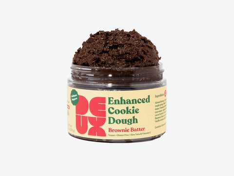 Deux Enhanced Cookie Dough Brownie Batter