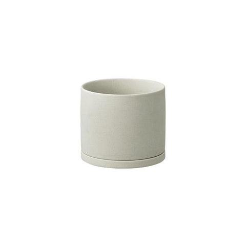Kinto Plant Pot 105mm Earth Grey