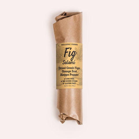 Hellenic Farms - Fig Salami Orange Zest Pepper