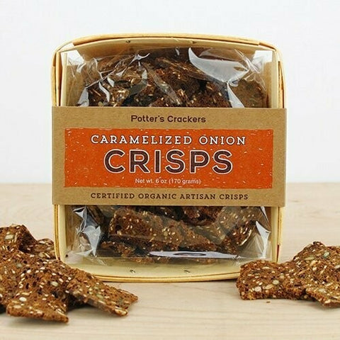 Potter's Crackers - Caramelized Onion Crisps
