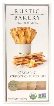 Rustic Bakery Olive Oil & Sel Gris Flatbread