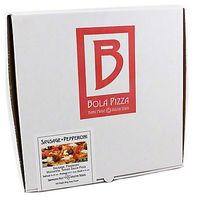 Bola Pizza Sausage And Pepperoni