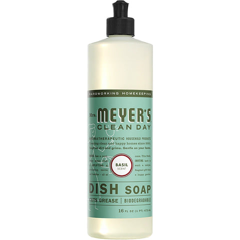 Mrs. Meyers Dish Washing Soap - Basil