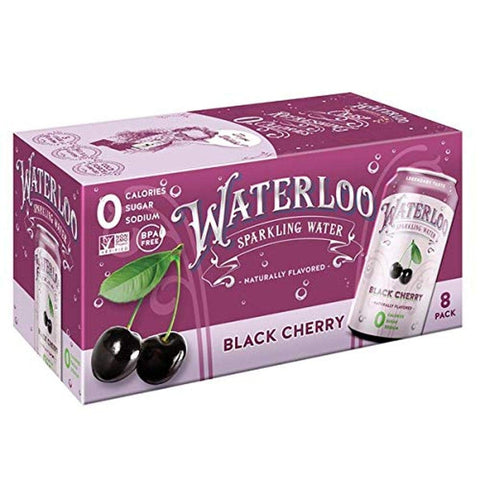 Waterloo Sparkiling Water Black Cherry