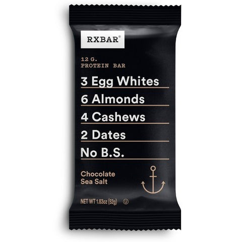 RX Bar Rx Bar Chocolate Sea Salt