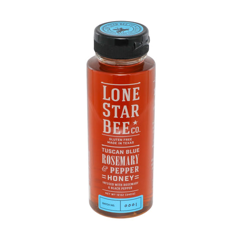 Lone Star Bee Company Tuscan Blue Rosemary & Pepper Honey