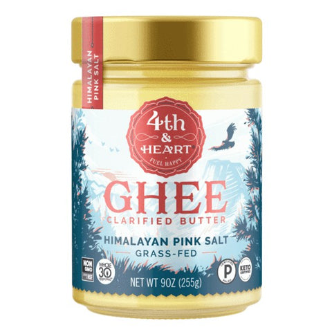 4th and Heart Organic Cultured Ghee Pink Salt