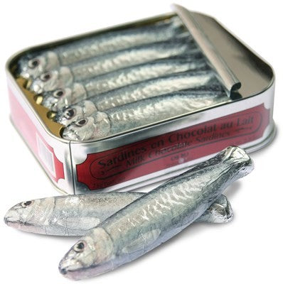 Michel Cluizel Chocolate Sardines Tin