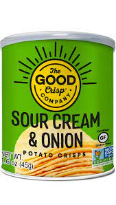 Good Crisp Co. Sour Cream & Onion Crisps