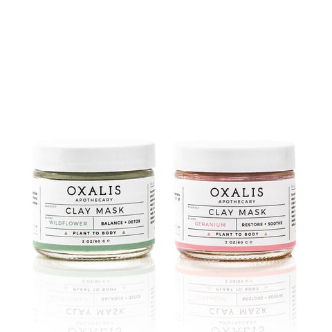 Oxalis Clay Mask