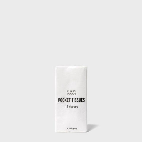 Public Goods Pocket Tissue 10 pk