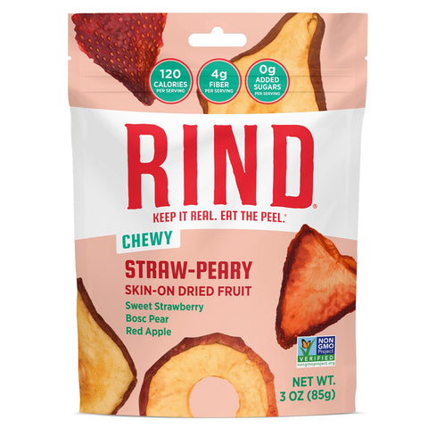 Rind Straw-Peary Blend Skin On Dried Fruit