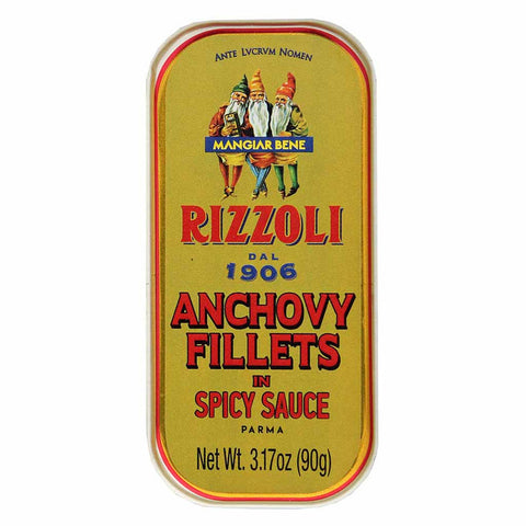 Rizzoli Anchovy Fillets in Spicy Sauce