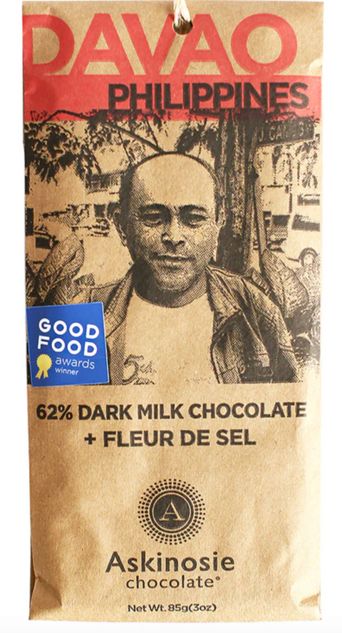 Askinosie Dark Milk Chocolate + Fleur De Sel