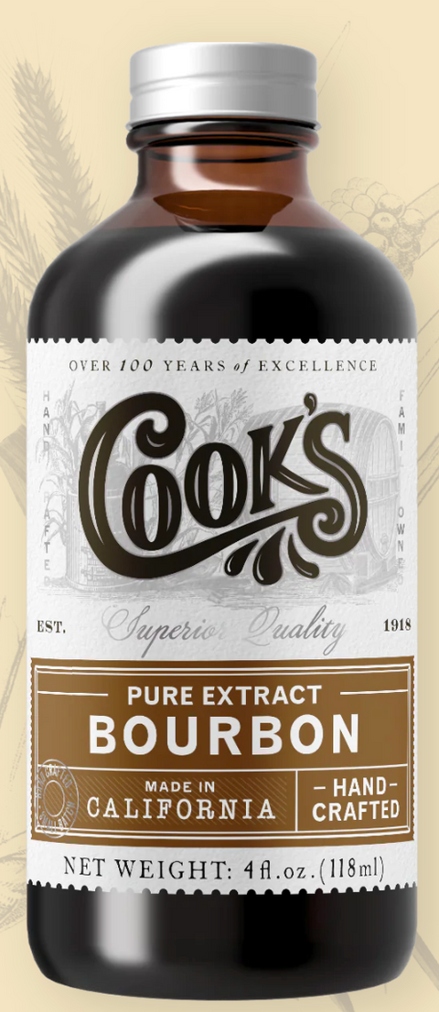 Cook Flavoring Co. Pure Bourbon Extract