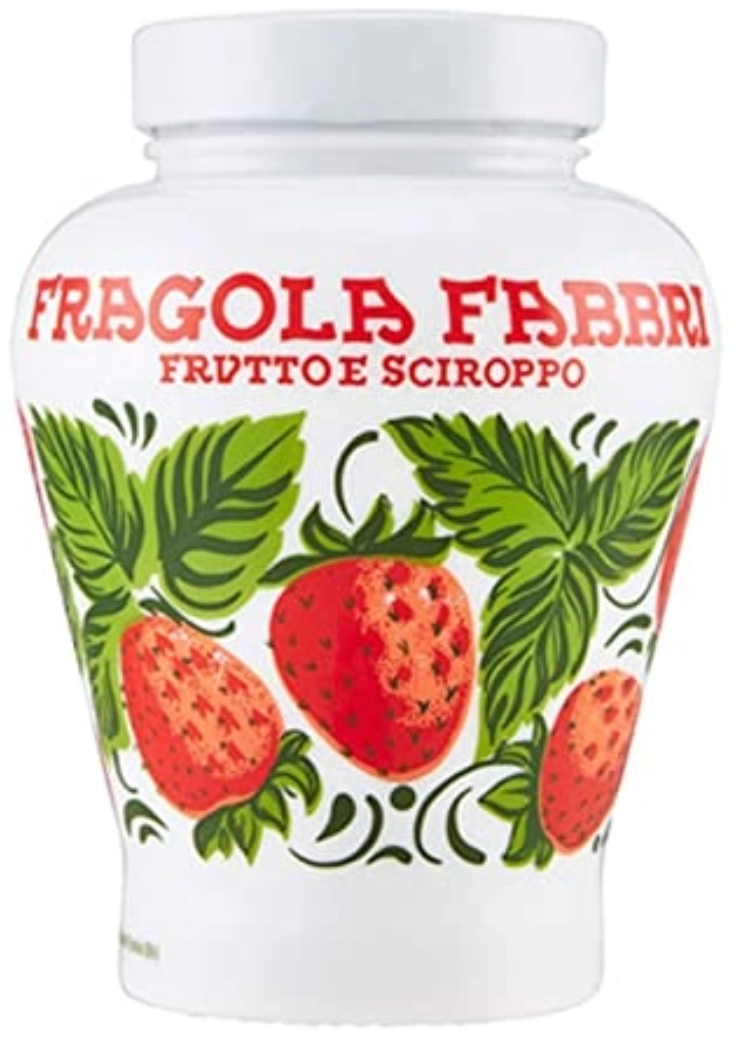 Fragola Fabbri Strawberries in Heavy Syrup Tiny Grocer