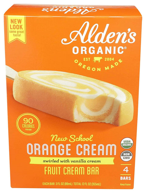 Alden's Organic Orange Cream Bar