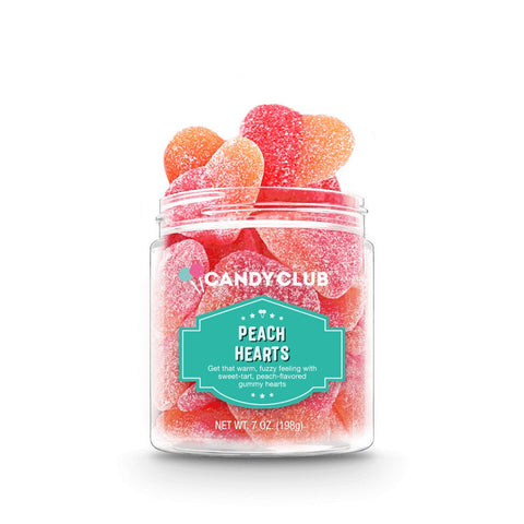 Candy Club Peach Hearts