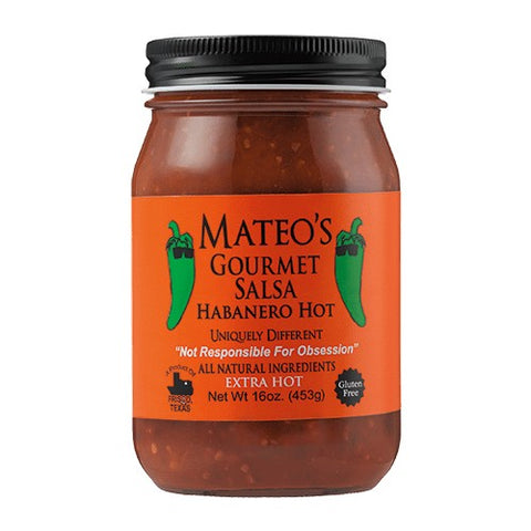 Mateo's Gourmet Salsa Habanero Salsa