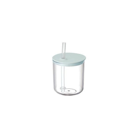 Kinto Bonbo Kids Straw Sippy Cup Blue Grey