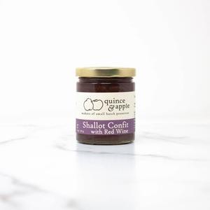 Quince & Apple Shallot Confit with Red Wine