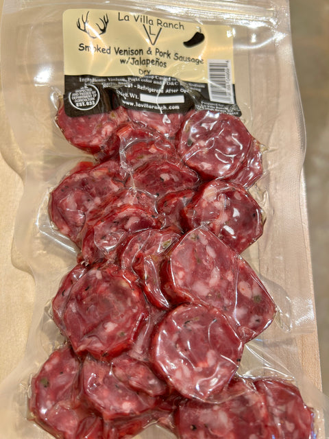 La Villa Ranch Venison Sausage