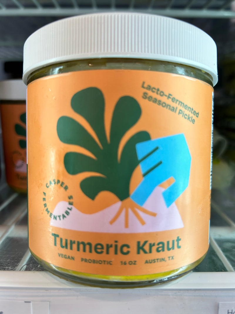 Casper Fermentables Turmeric Kraut