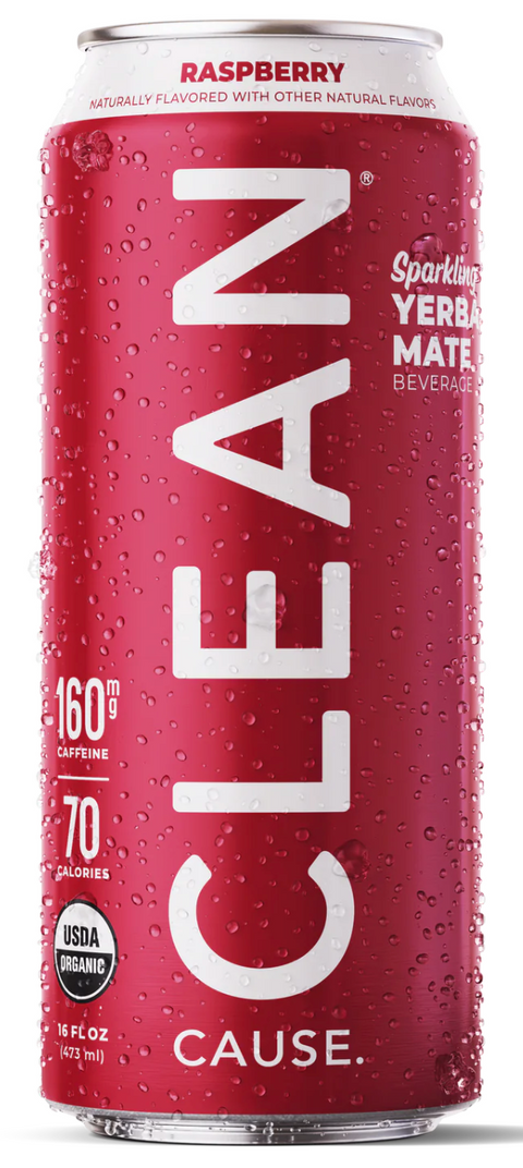 Clean Cause Raspberry Yerba Matte