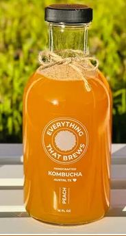 Everything That Brews Kombucha Peach