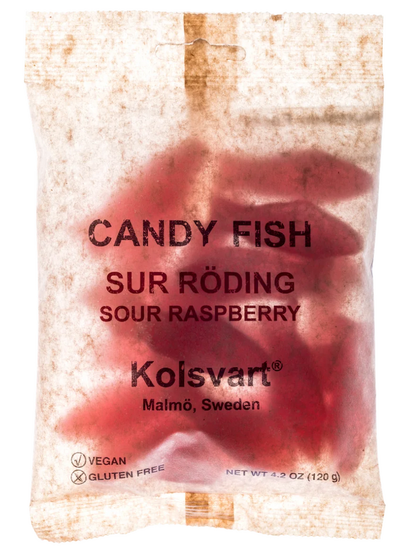 Kolsvart Candy Fish Sour Raspberry