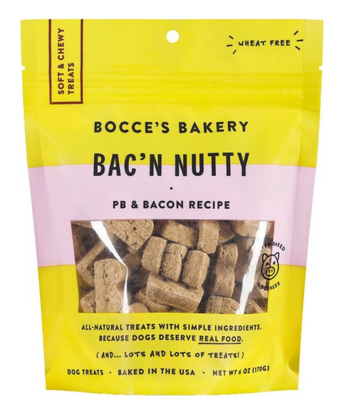 Bocce's Bakery Bac'n Nutty Dog Treats