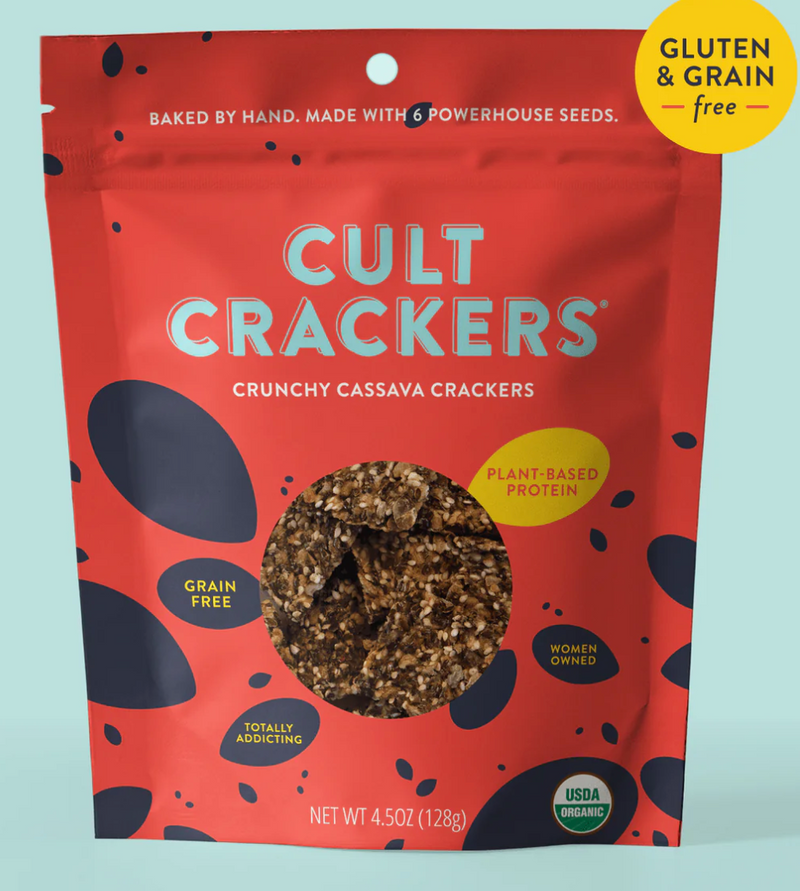 Cult Crackers Gluten Free Cassava Crackers