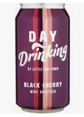 Day Drinking - Black Cherry Wine Spritzer